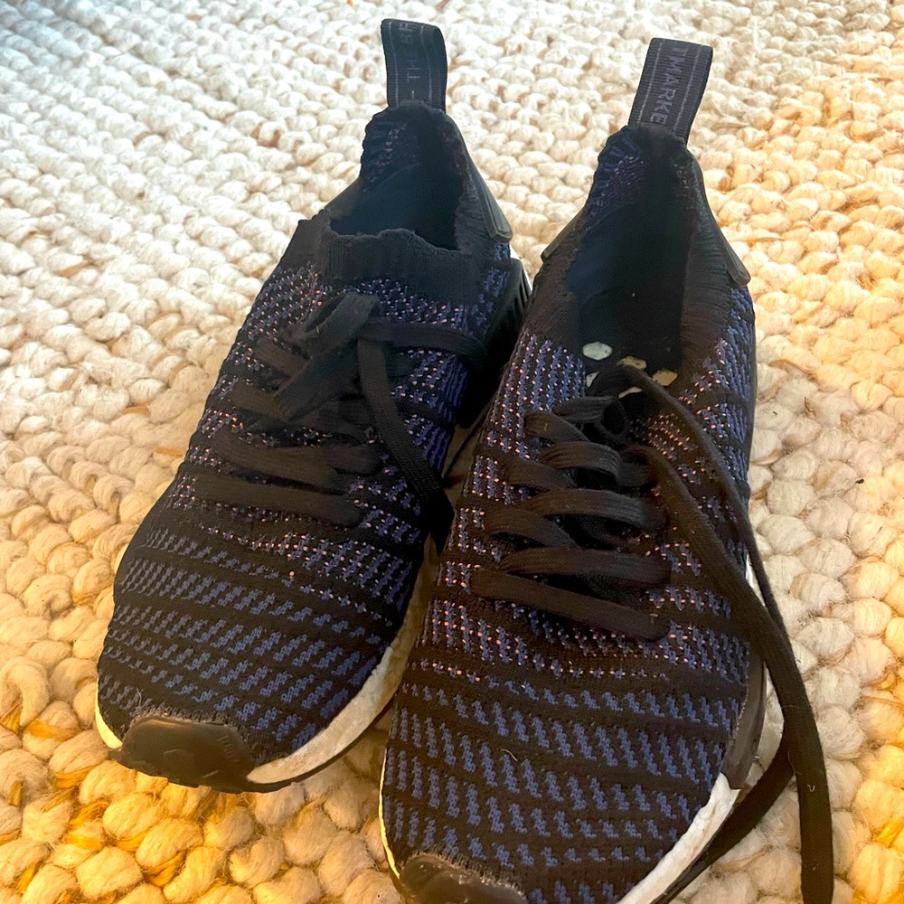Adidas cloth sneakers. Women size 8.5